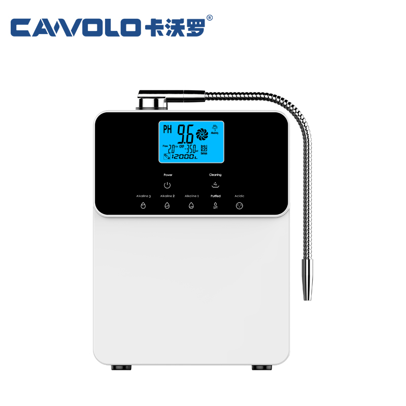 Dispenser mesin banyu alkalin lan pembersih 8000H elektroda urip mesin banyu alkalin korea