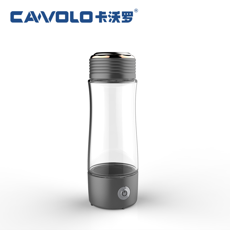 Cawolo custom  hydrogen water ionizer bottle portable design hydrogen water bottle custom logo 300ml home use