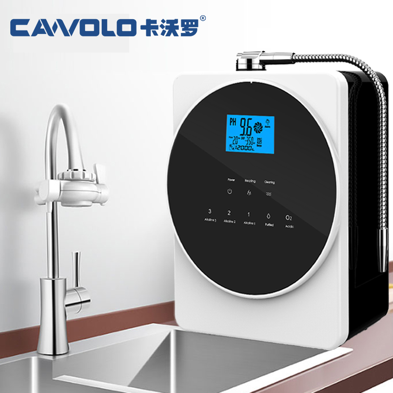 Hot and cold alkaline water dispenser japan ionizer alkaline water machine 5/7/11 plates platinum coating