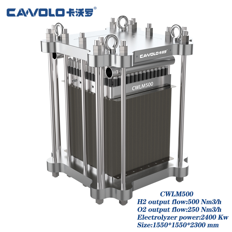 Cawolo 2400KW green hydrogen generator 500Nm3/h hydrogen making machine custom hydrogen energy generator hydrogen storage