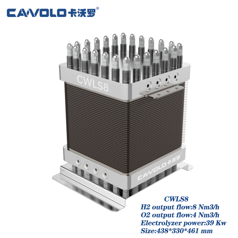 Cawolo 39KW हाइड्रोजन ग्यास जेनरेटर 8Nm3/h हाइड्रोजन पेम इलेक्ट्रोलाइजर कस्टम हाइड्रोजन इलेक्ट्रोलाइजर इलेक्ट्रोलाइजर हाइड्रोजन जेनेरेटर