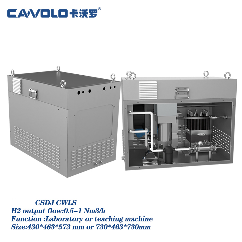 Mašina za proizvodnju vodika Prilagođeni elektrolizator vodika Skladištenje vodika Pogodno za laboratorijske ili nastavne laboratorijske mašine za proizvodnju vodonika
